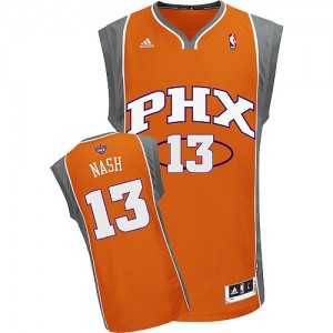 Maillot NBA Authentic Steve Nash #13 Phoenix Suns Orange - Homme