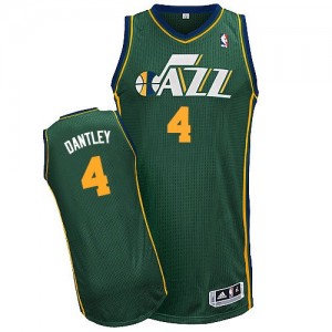 Maillot Authentic Utah Jazz NBA Alternate Vert - #4 Adrian Dantley - Homme