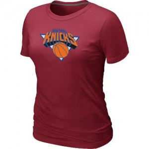 Tee-Shirt Rouge Big & Tall New York Knicks - Femme