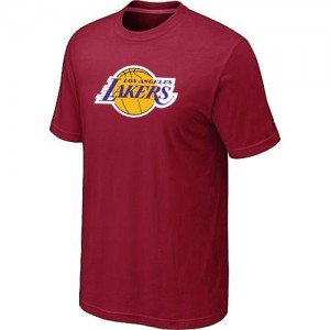 T-shirt principal de logo Los Angeles Lakers NBA Big & Tall Rouge - Homme