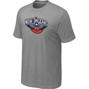 Tee-Shirt NBA New Orleans Pelicans Gris Big & Tall - Homme