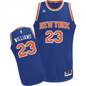Maillot Swingman New York Knicks NBA Road Bleu royal - #23 Derrick Williams - Homme