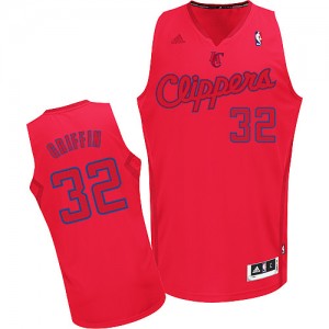 Los Angeles Clippers #32 Adidas Big Color Fashion Rouge Swingman Maillot d'équipe de NBA Vente pas cher - Blake Griffin pour Homme