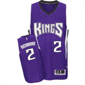 Maillot NBA Violet Mitch Richmond #2 Sacramento Kings Road Authentic Homme Adidas