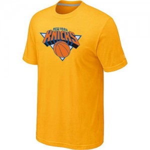Tee-Shirt Jaune Big & Tall New York Knicks - Homme