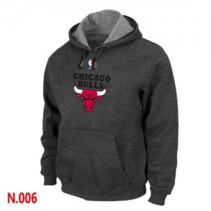 Chicago Bulls Sweat à capuche d'équipe de NBA - Noir pour Homme