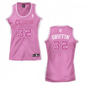 Maillot NBA Rose Blake Griffin #32 Los Angeles Clippers Fashion Swingman Femme Adidas