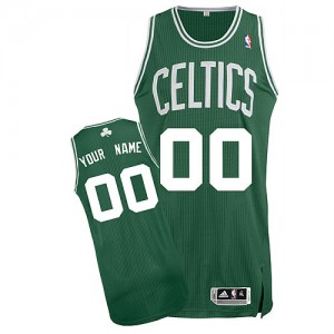 Maillot Boston Celtics NBA Road Vert (No Blanc) - Personnalisé Authentic - Enfants