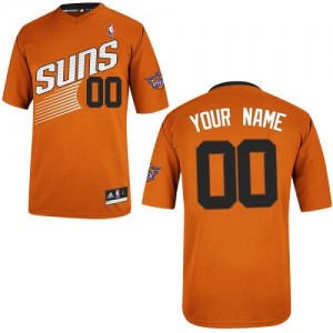 Maillot Phoenix Suns NBA Alternate Orange - Personnalisé Authentic - Homme