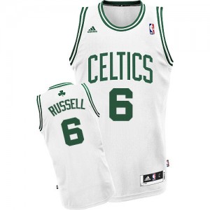Maillot NBA Swingman Bill Russell #6 Boston Celtics Home Blanc - Homme