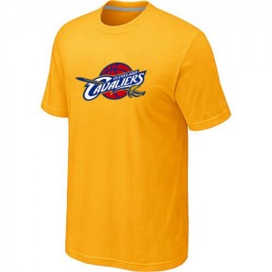 Tee-Shirt NBA Jaune Cleveland Cavaliers Big & Tall Homme