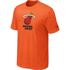Tee-Shirt NBA Orange Miami Heat Big & Tall Homme