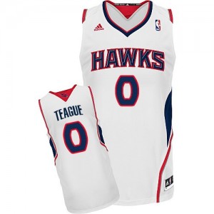 Maillot Swingman Atlanta Hawks NBA Home Blanc - #0 Jeff Teague - Homme