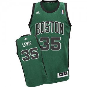 Maillot Swingman Boston Celtics NBA Alternate Vert (No. noir) - #35 Reggie Lewis - Homme