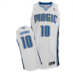 Maillot Authentic Orlando Magic NBA Home Blanc - #10 Evan Fournier - Homme