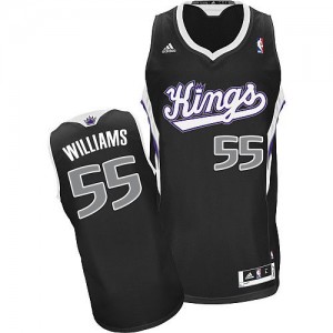 Maillot Swingman Sacramento Kings NBA Alternate Noir - #55 Jason Williams - Homme
