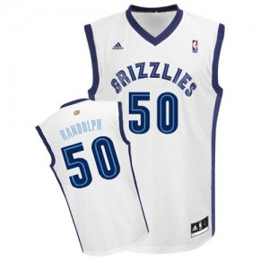 Memphis Grizzlies #50 Adidas Home Blanc Swingman Maillot d'équipe de NBA Vente pas cher - Zach Randolph pour Enfants