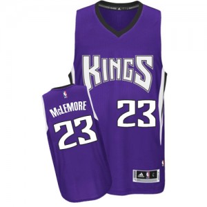 Maillot NBA Sacramento Kings #23 Ben McLemore Violet Adidas Authentic Road - Homme
