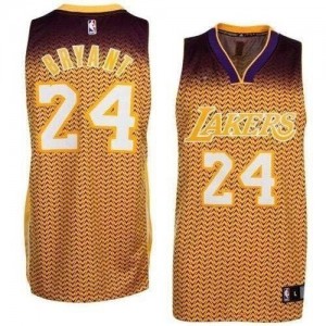 Maillot NBA Los Angeles Lakers #24 Kobe Bryant Or Adidas Authentic Resonate Fashion - Homme