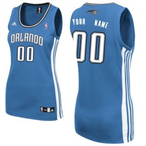 Orlando Magic Personnalisé Adidas Road Bleu royal Maillot d'équipe de NBA magasin d'usine - Swingman pour Femme