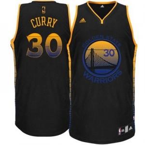 Maillot NBA Swingman Stephen Curry #30 Golden State Warriors Vibe Noir - Homme