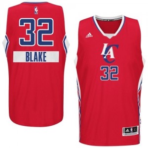 Maillot NBA Rouge Blake Griffin #32 Los Angeles Clippers 2014-15 Christmas Day Swingman Homme Adidas