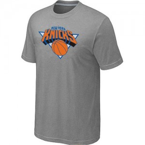 New York Knicks Big & Tall Gris Tee-Shirt d'équipe de NBA magasin d'usine - pour Homme