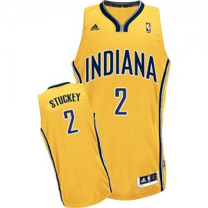 Maillot NBA Swingman Rodney Stuckey #2 Indiana Pacers Alternate Or - Homme