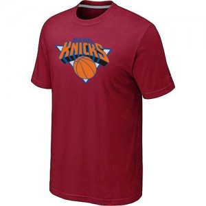 T-shirt principal de logo New York Knicks NBA Big & Tall Rouge - Homme