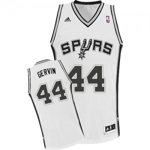 Maillot NBA Swingman George Gervin #44 San Antonio Spurs Home Blanc - Homme
