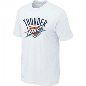 Tee-Shirt NBA Blanc Oklahoma City Thunder Big & Tall Homme