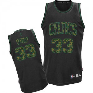 Maillot NBA Authentic Larry Bird #33 Boston Celtics Fashion Camo noir - Homme