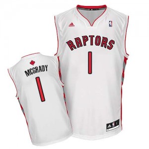 Maillot Swingman Toronto Raptors NBA Home Blanc - #1 Tracy Mcgrady - Homme