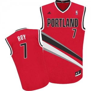 Maillot NBA Rouge Brandon Roy #7 Portland Trail Blazers Alternate Swingman Homme Adidas