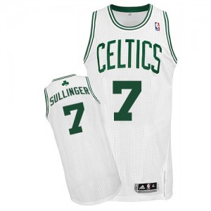 Maillot Adidas Blanc Home Authentic Boston Celtics - Jared Sullinger #7 - Homme