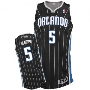 Maillot NBA Noir Victor Oladipo #5 Orlando Magic Alternate Authentic Homme Adidas