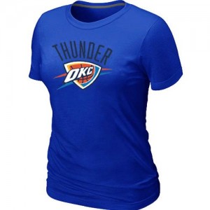 Oklahoma City Thunder Big & Tall Tee-Shirt d'équipe de NBA - Bleu pour Femme
