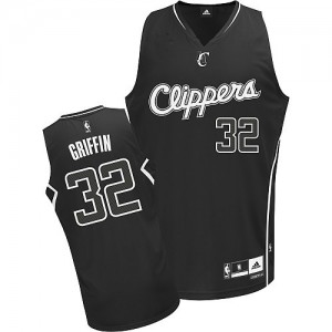 Los Angeles Clippers Blake Griffin #32 Shadow Authentic Maillot d'équipe de NBA - Noir pour Homme