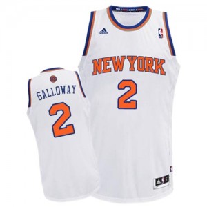 Maillot NBA Swingman Langston Galloway #2 New York Knicks Home Blanc - Homme