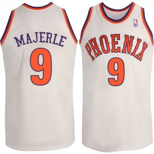 Phoenix Suns #9 Adidas New Throwback Blanc Authentic Maillot d'équipe de NBA Vente - Dan Majerle pour Homme