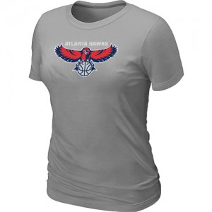 Tee-Shirt Gris Big & Tall Atlanta Hawks - Femme