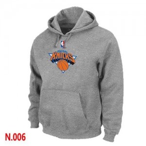 Sweat à capuche NBA Gris New York Knicks Homme