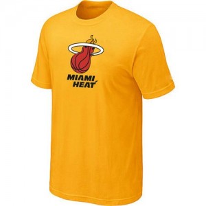 Tee-Shirt Jaune Big & Tall Miami Heat - Homme