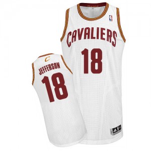 Cleveland Cavaliers #18 Adidas Home Blanc Authentic Maillot d'équipe de NBA 100% authentique - Richard Jefferson pour Homme