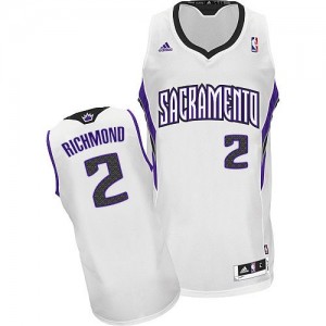 Sacramento Kings #2 Adidas Home Blanc Swingman Maillot d'équipe de NBA Le meilleur cadeau - Mitch Richmond pour Homme