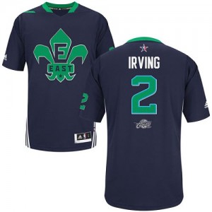Cleveland Cavaliers #2 Adidas 2014 All Star Bleu marin Authentic Maillot d'équipe de NBA vente en ligne - Kyrie Irving pour Homme