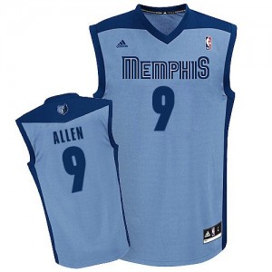 Memphis Grizzlies Tony Allen #9 Alternate Swingman Maillot d'équipe de NBA - Bleu clair pour Homme