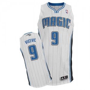 Maillot NBA Blanc Nikola Vucevic #9 Orlando Magic Home Authentic Homme Adidas