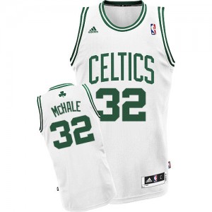 Boston Celtics Kevin Mchale #32 Road Swingman Maillot d'équipe de NBA - Vert (No Blanc) pour Homme