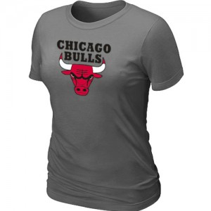 Chicago Bulls Big & Tall Tee-Shirt d'équipe de NBA - Gris foncé pour Femme